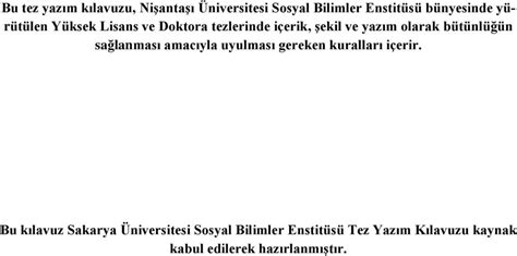 selçuk üniversitesi sosyal bilimler enstitüsü tez yazım kuralları